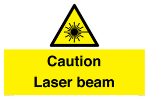Caution Laser beam